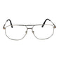 Ermenegildo Zegna Silver Men Glasses Frame