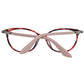 Longines Red Women Glasses Frame
