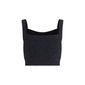 Balmain Tweed crop Top