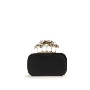 Alexander McQueen Carnation Knuckle Clutch