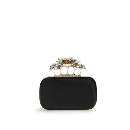 Alexander McQueen Carnation Knuckle Clutch
