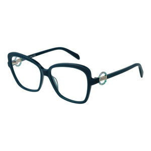 Emilio Pucci Turquoise Women Glasses Frame