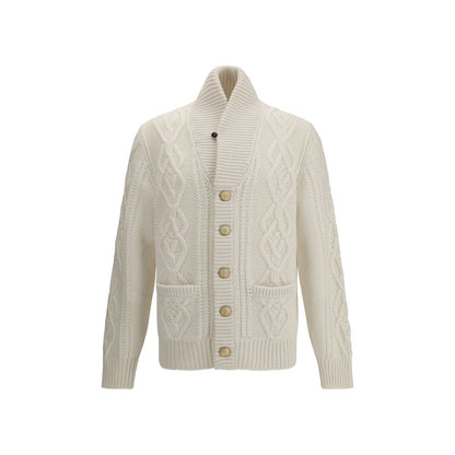 Brunello Cucinelli Cable-Knit Cashmere Cardigan