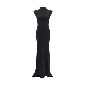 Jacquemus Black Long Alba Dress