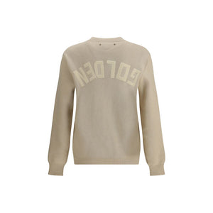 Golden Goose Beige ribbed-knit sweater