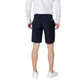 Armani Exchange Blue Polyamide Bermuda