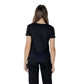 Armani Exchange Black Cotton T-Shirt
