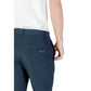 Hugo Boss Blue Polyester Skinny Pant