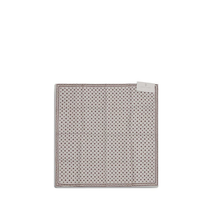 Brunello Cucinelli Polka Dot Silk Pocket Square