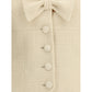 Valentino Short Jacket in Plain Wool Tweed