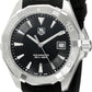 Tag Heuer Aquaracer Caliber 5 Automatic Black Dial Black Rubber Strap Watch For Men Way2113 Ft8021