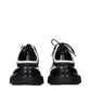 Prada Black Leather Oxfords And Derbies