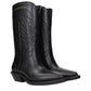 Christian Dior Black Leather Ankle Boots