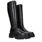 Celine Black Leather Ankle Boots