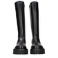 Celine Black Leather Ankle Boots