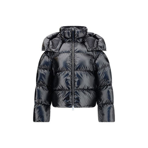 MONCLER x EDWARD ENNINFUL The Lothar Short Down Jacket with hood from Moncler x EE72 by Edward Enninful