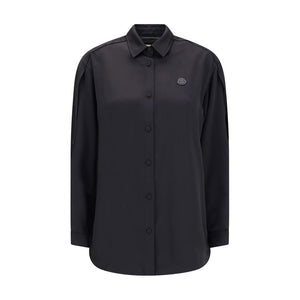 MONCLER x EDWARD ENNINFUL Shirt in Technical Polyester Satin Moncler x EE72 collection by Edward Enninful