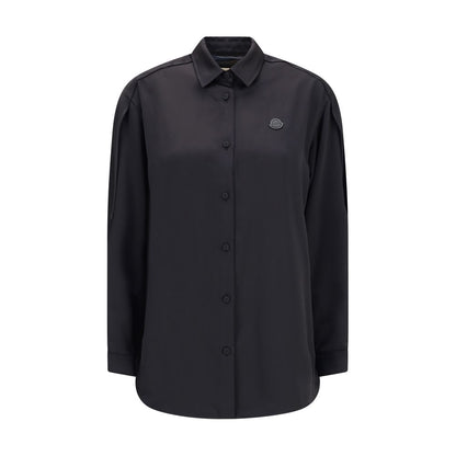 MONCLER x EDWARD ENNINFUL Shirt in Technical Polyester Satin Moncler x EE72 collection by Edward Enninful