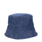 Miu Miu Blue Cotton Bucket Hats