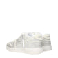 Off-White Beige Leather Low Tops