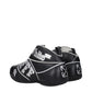 Off-White Black Leather High Tops