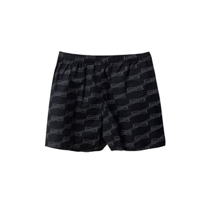 Balenciaga Black Cotton Bermuda