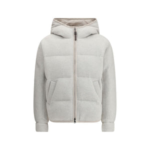 Brunello Cucinelli Lurex Down Jacket
