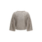 Brunello Cucinelli Dazzling Net Sweater