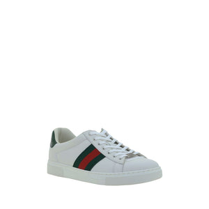Gucci Ace Leather Sneakers White