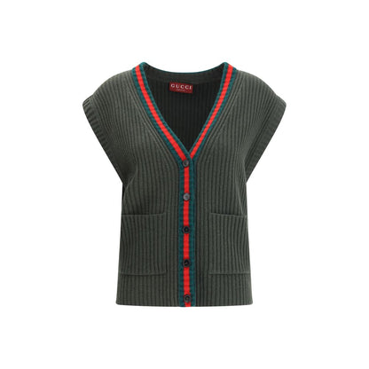 Gucci Wool Cardigan Vest