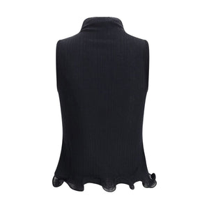 Fendi Sleeveless Virgin Wool Top