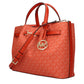 Michael Kors Orange Fabric Handbags