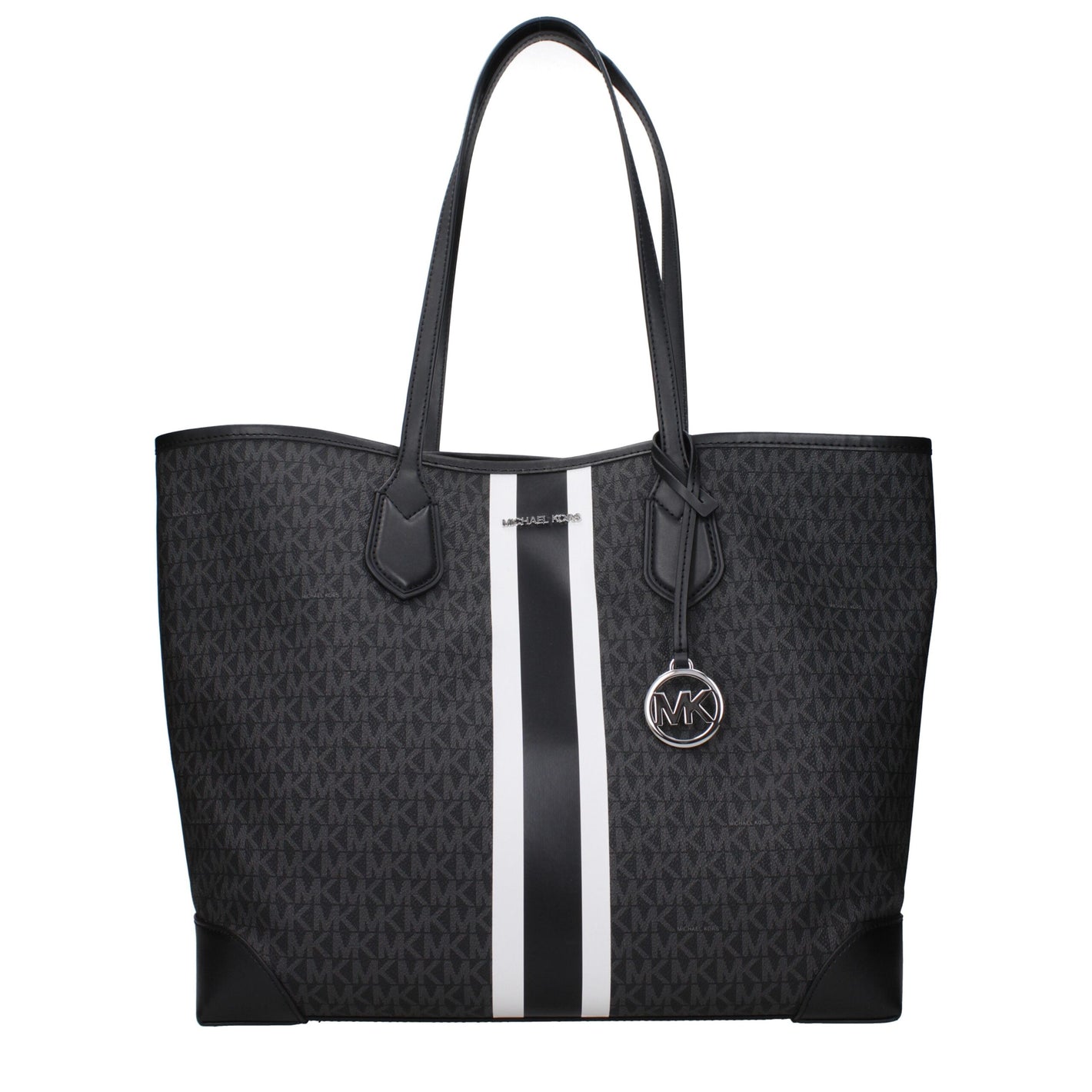 Michael Kors Black Fabric Shoulder Bags