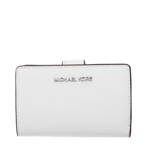 Michael Kors White Leather Wallets