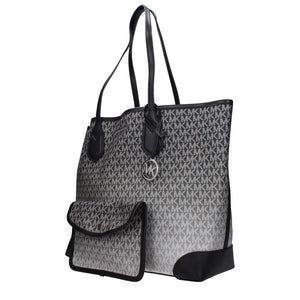 Michael Kors Black Fabric Shoulder Bags