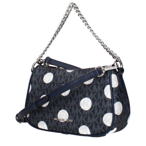 Michael Kors Blue Fabric Handbags