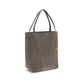 Chloé Suede Spin Tote Bag Grey