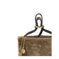 Chloé Shearling Small Spin Tote Bag Brown
