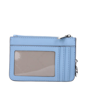 Michael Kors Light Blue Leather Wallets