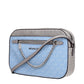 Michael Kors Light Blue Fabric Crossbody Bags