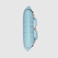 Gucci Horsebit Chain Medium Shoulder Bag Quilted Light Blue
