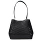 Michael Kors Black Leather Shoulder Bags