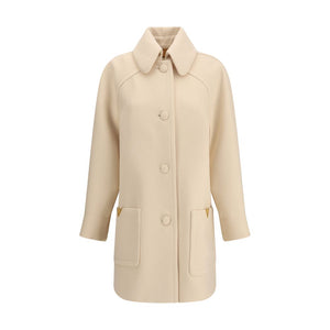 Valentino Wool Drap Caban