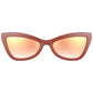 Michael Kors Red Resin Sunglasses