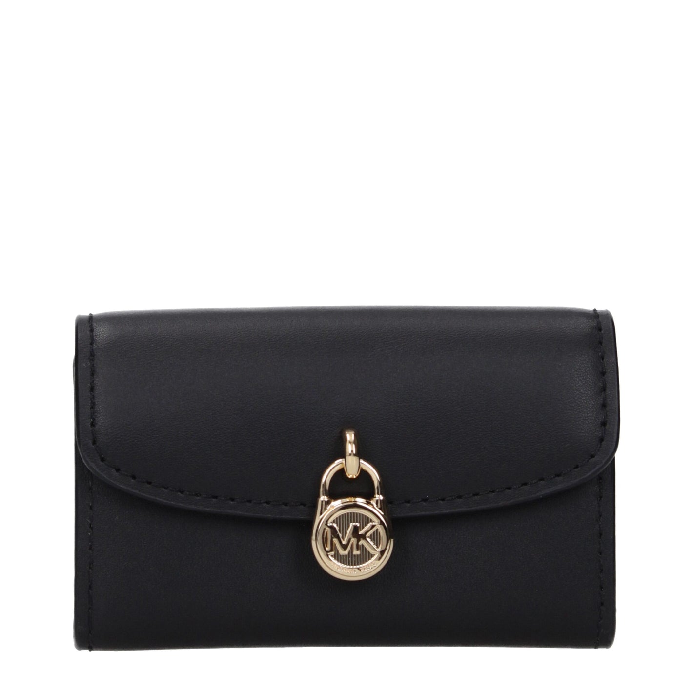 Michael Kors Black Leather Wallets