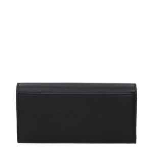 Michael Kors Black Leather Wallets