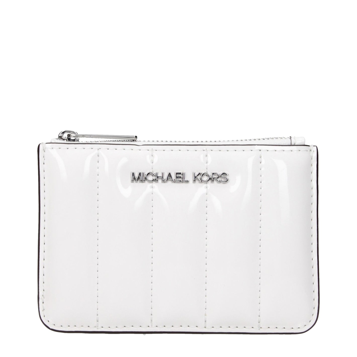 Michael Kors White Leather Wallets