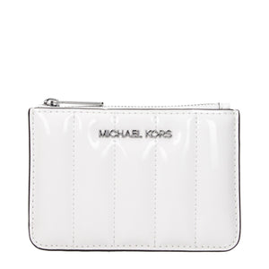 Michael Kors White Leather Wallets