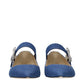 Jimmy Choo Blue Fabric Ballet Flats