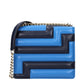 Jimmy Choo Blue Leather Shoulder Bags